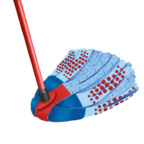 Швабра Vileda Super Mocio 3Action Velour, 1 шт. - Pampik