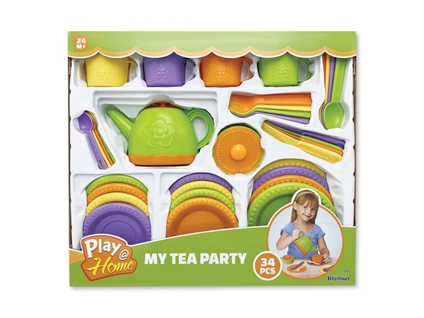 Чайний сервіз Keenway 34 предмета (K21683) - Pampik - 2