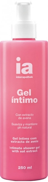 Гель для інтимної гігієни Interapothek з екстрактом вівса, 250 мл - Pampik
