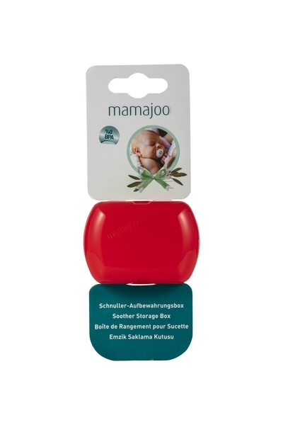 Контейнер для зберігання пустушки Mamajoo, червоний (MMJ2087) - Pampik
