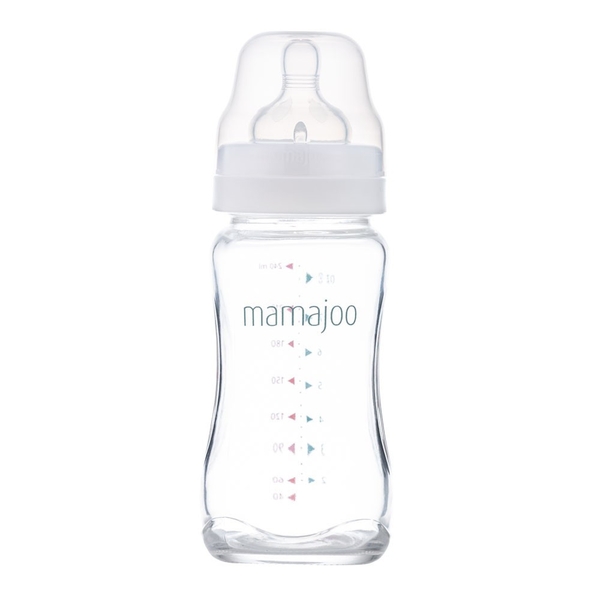 Пляшка для годування Mamajoo М, 6+ міс., 240 мл (MMJ4418) - Pampik