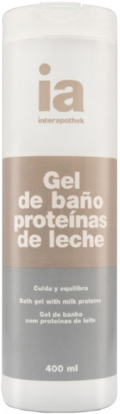 Питательный гель для душа Interapothek с молочными протеинами, 750 мл - Pampik