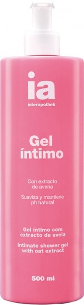 Гель для інтимної гігієни Interapothek з екстрактом вівса, 500 мл - Pampik