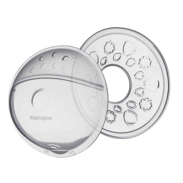 Силиконовые накладки на соски Mamajoo с раковинами, 2 шт. (MMJ4340) - Pampik