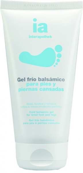 Охолоджувальний гель для ніг і стоп Interapothek проти напруги і сухості, 150 мл - Pampik