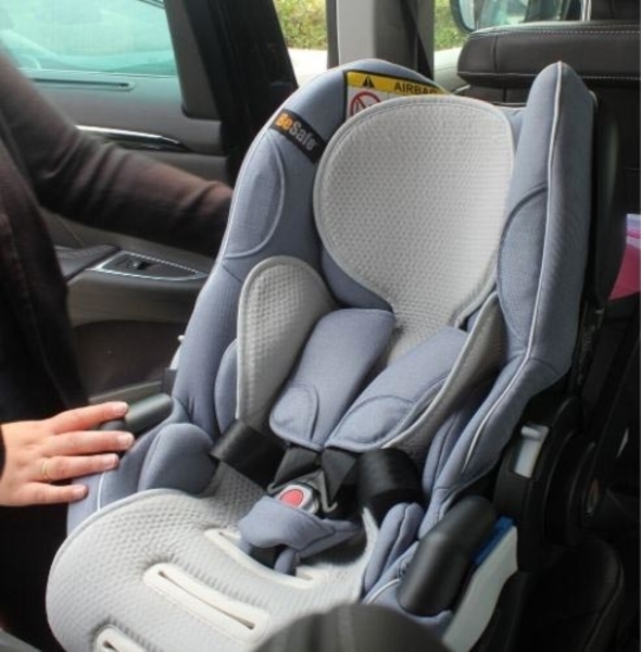 Дихаючий матрац Voksi Airflow liner Light Grey, світло-сірий (11008785-LightGrey) - Pampik - 2