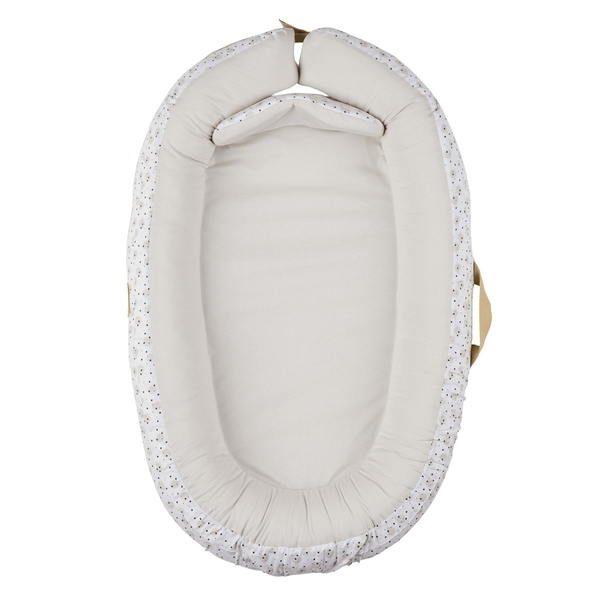 Матрац-кокон Voksi Baby Nest Premium White Flying, 91х53 см, білий (11008156-White-Flying) - Pampik - 2