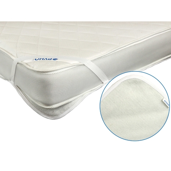 Наматрацник Руно, на гумці, 200х140, білий (844П) - Pampik