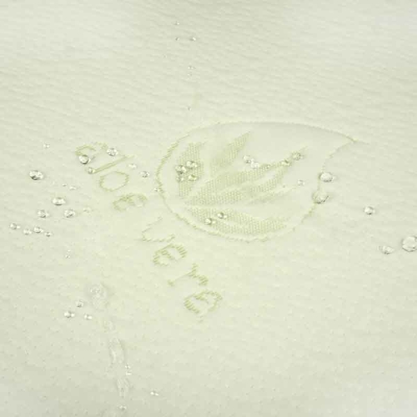 Наматрацник-поверхня Руно Aloe Vera, на гумці, водонепроникний, 190х180 см, молочний (819Aloe Vera) - Pampik - 2