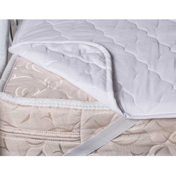 Силіконовий наматрацник Руно, на гумці, 190х90, білий (820.04СУ) - Pampik