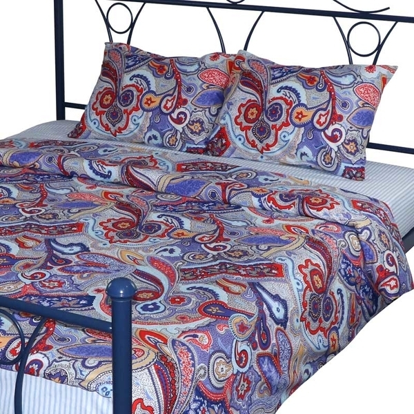 Комплект постільної білизни Руно, бязь, 215х143 см, фіолетовий (1.116_Шахерезада) - Pampik