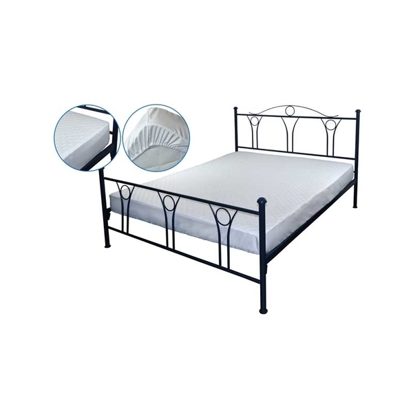 Силіконовий односторонній наматрацник Руно, з бортами, 200х80х30 см, білий (817.52СВ1У) - Pampik