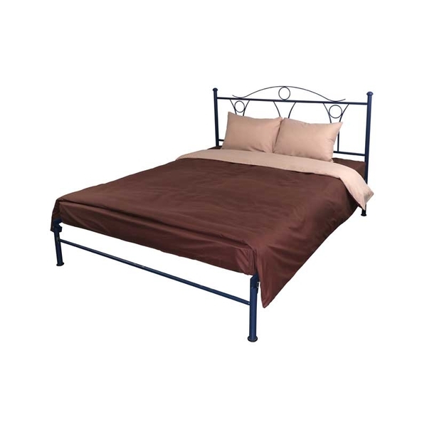 Комплект постельного белья Руно, микрофибра, 220х200 см, коричневый (655.52Latte) - Pampik