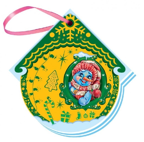 Книжка на ялинку. Сніговик - Новицький Є.В. - Pampik