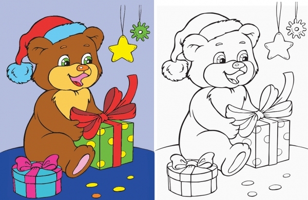 Подивись і розфарбуй. Новий рік - Pampik - 4