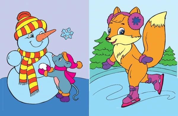 Подивись і розфарбуй. Новий рік - Pampik - 3