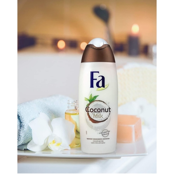 Гель для душу Fa Кокосове молоко, 250 мл - Pampik - 2