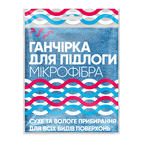 Тряпка для пола из микрофибры Добра Господарочка, 50 х 60 см, 1 шт. - Pampik
