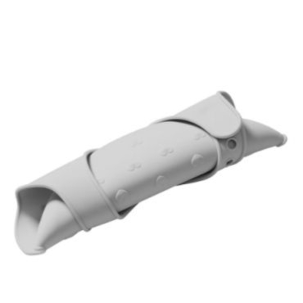 Нагрудник BabyOno Єнот, сірий (829/01) - Pampik - 4