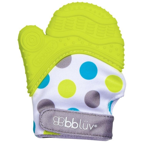 Рукавичка для прорізування зубів bbluv™ Glüv, салатовий (B0150-L) - Pampik