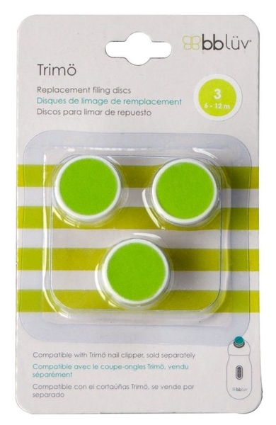Змінний тирсових диск до тримеру bbluv™ Trimo, 3-6 міс., 3 шт. (B0158) - Pampik