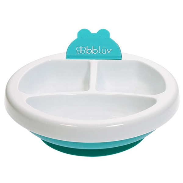 Тарілка для годування з підігрівом bbluv™ Platö, бірюзовий (B0107-B) - Pampik