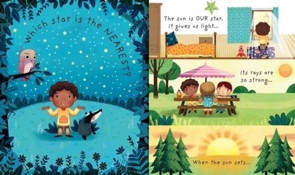 Детская книга Usborne Что такое звезды?, англ. язык - Pampik - 2