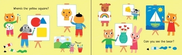 Детская книга Usborne Где бабочка?, англ. язык - Сэм Тэплин - Pampik - 3