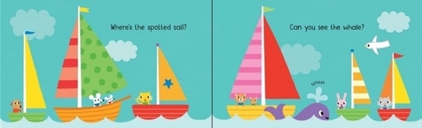 Детская книга Usborne Где занята пчела?, англ. язык - Сэм Тэплин - Pampik - 3