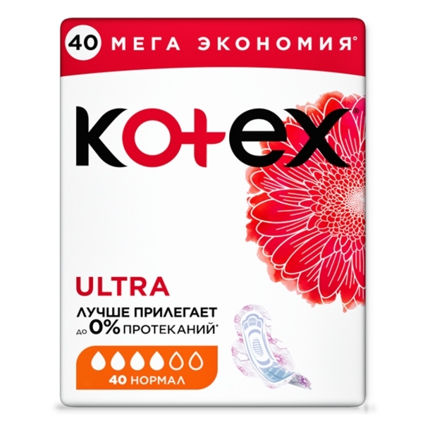 Гігієнічні прокладки Kotex Ultra Net Quadro Normal, 40 шт. - Pampik - 3