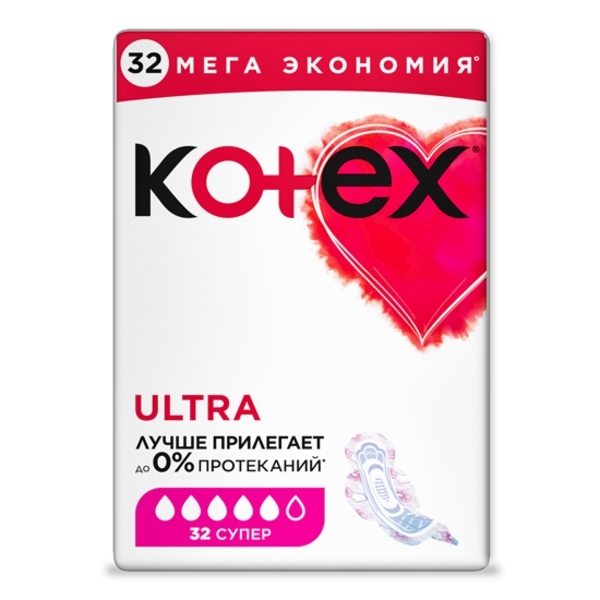 Гігієнічні прокладки Kotex Ultra Net Quadro Super, 32 шт. - Pampik - 3