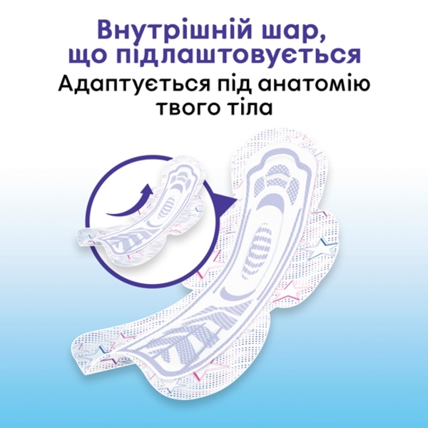Прокладки гігієнічні Kotex Ultra Dry Night, 7 шт. - Pampik - 5