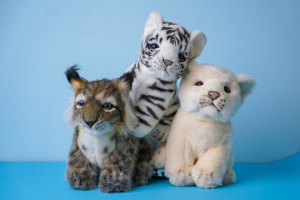 Мягкая игрушка Hansa Белый тигр, 18 см (3420) - Pampik - 5