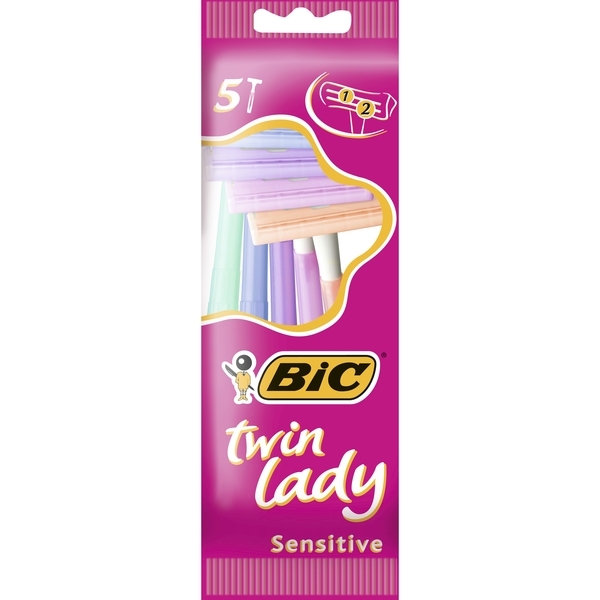 Бритва BIC Twin Lady, 5 шт. - Pampik
