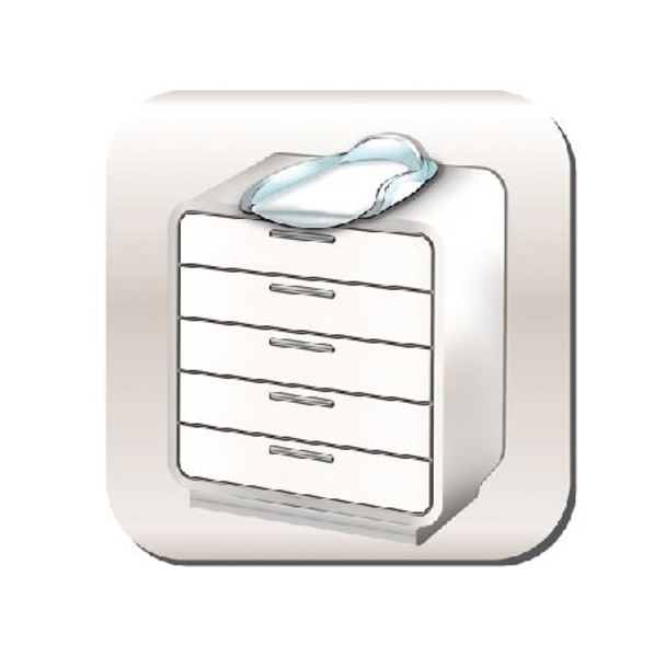 Сповивальний столик Beaba Camele'o, сірий (920355) - Pampik - 9