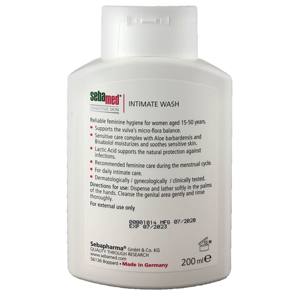 Гель для интимной гигиены Sebamed Feminine Intimate Wash pH 3.8, 200 мл - Pampik - 4
