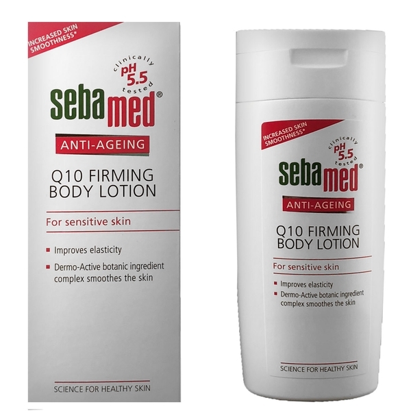 Антивіковий лосьйон для тіла Sebamed Anti-Ageing Q10 Firming Body Lotion, 200 мл - Pampik