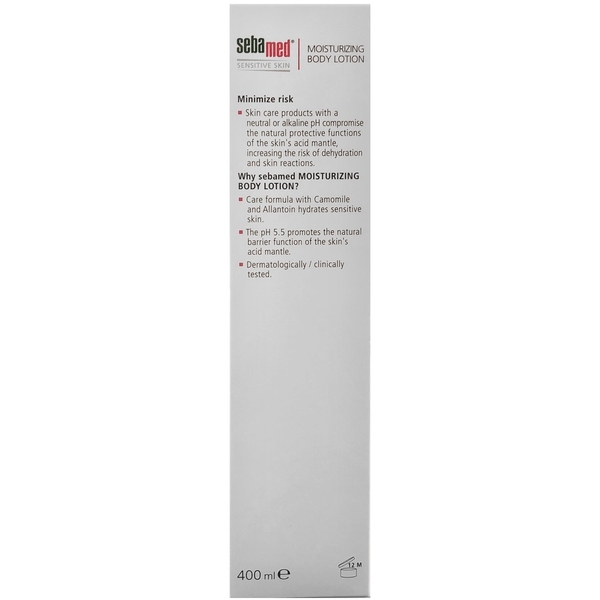 Лосьйон для тіла Sebamed Body Lotion, з дозатором, 400 мл - Pampik - 4