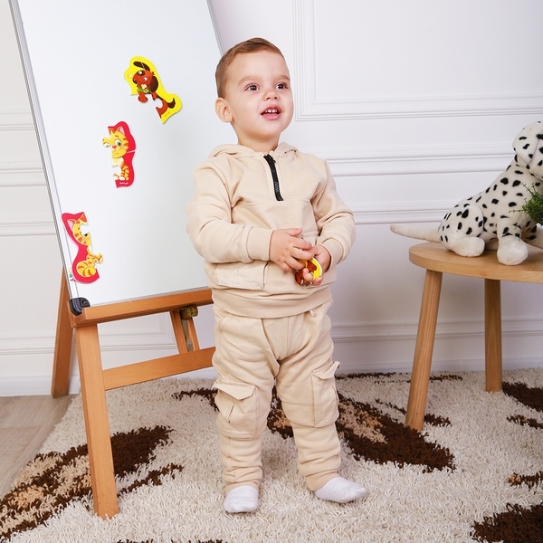 Магнитные беби пазлы Vladi Toys Котенок и щенок, укр., 2 шт. (VT3208-10) - Pampik - 4