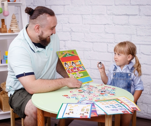 Розвиваючий набір Vladi Toys Математика з магнітною дошкою (VT5412-02) - Pampik - 6