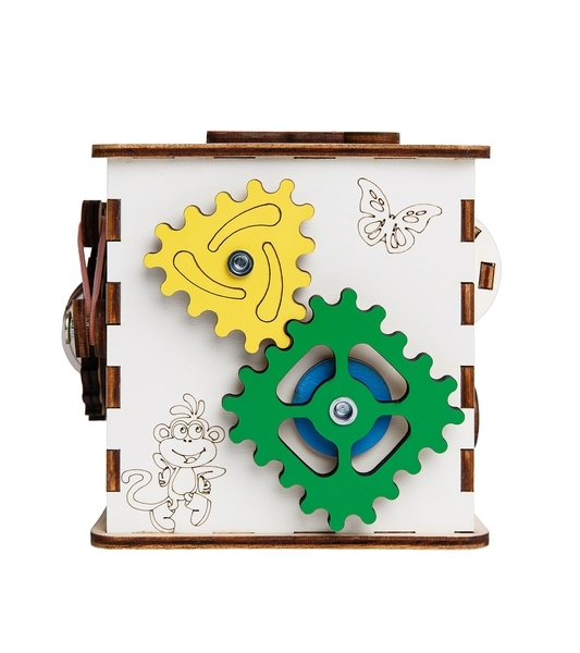 Розвиваючий бізікуб GoodPlay ecoToy Міні (K001) - Pampik - 6