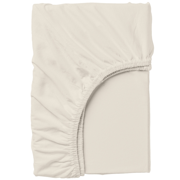 Набір простирадл на резинці Cosas Зорепад і Бежева, ранфорс, 200х90 см, білий, бежевий, 2 шт. - Pampik - 5