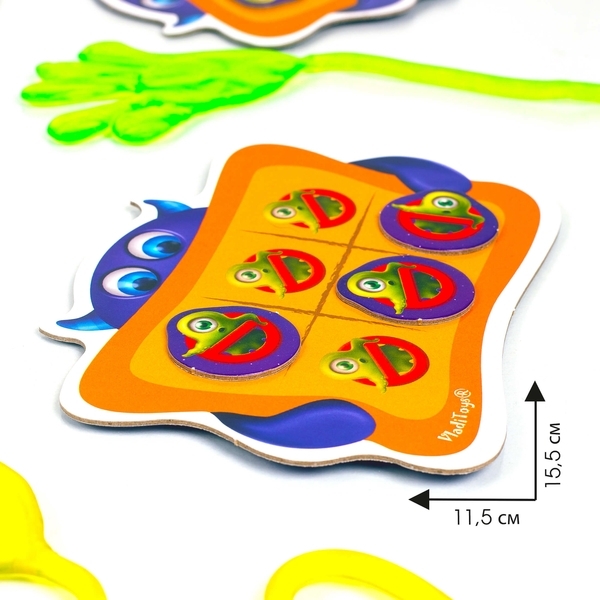 Настольная игра с липунами Vladi Toys Монстромания, укр. (VT8044-23) - Pampik - 3