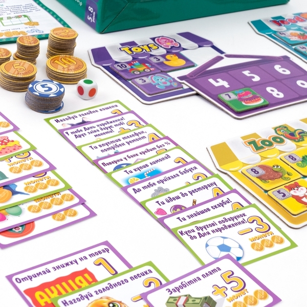 Настільна гра Vladi Toys Граємо у крамничку, укр. (VT2312-06) - Pampik - 3