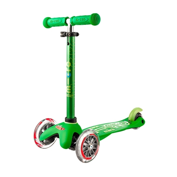 Самокат Micro Mini Deluxe, зеленый (MMD002) - Pampik