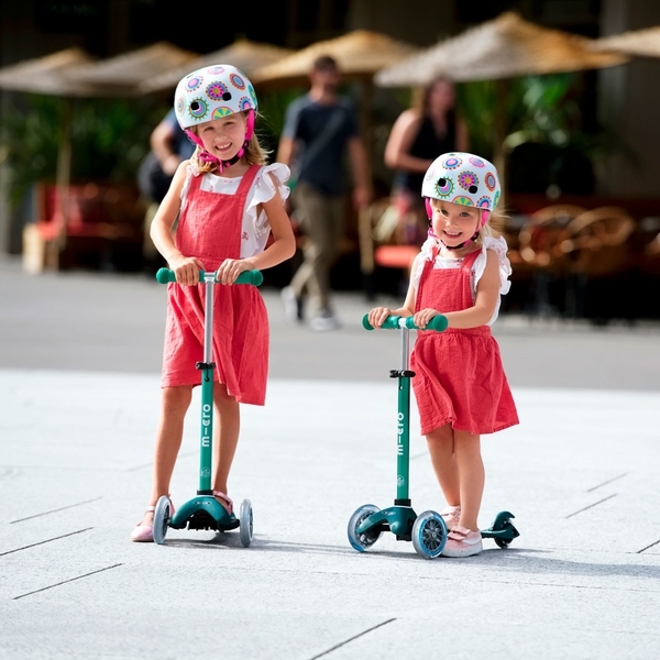 Самокат Micro Mini Deluxe ECO, зеленый (MMD119) - Pampik - 10