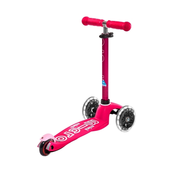 Самокат Micro Mini Deluxe LED, розовый (MMD075) - Pampik - 4