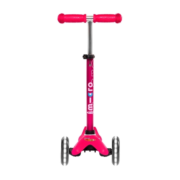 Самокат Micro Mini Deluxe LED, розовый (MMD075) - Pampik - 3