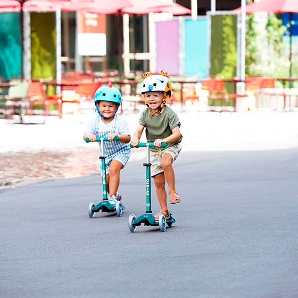 Самокат Micro Mini Deluxe ECO, зеленый (MMD119) - Pampik - 9