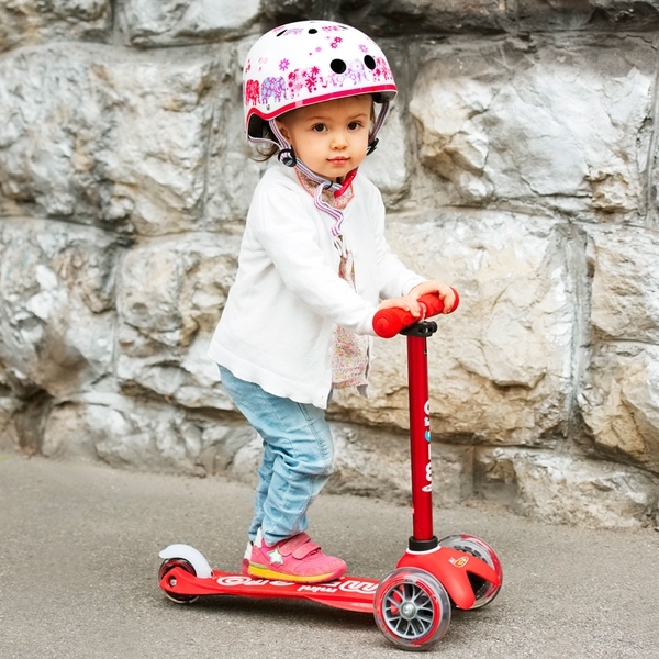 Самокат Micro Mini Deluxe, красный (MMD073) - Pampik - 10